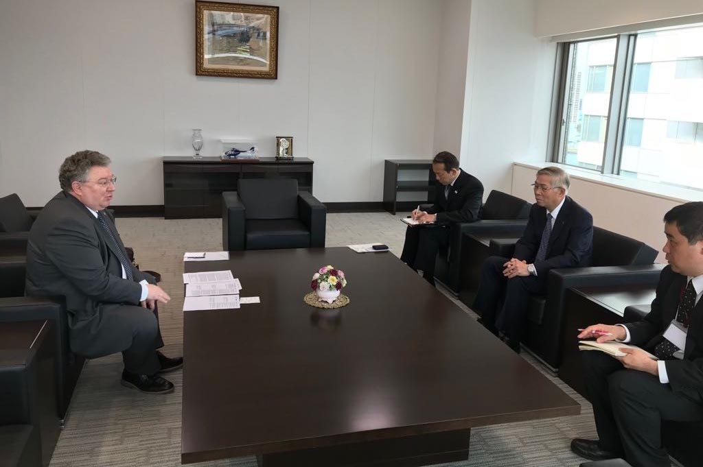 А.И. Рудской провел переговоры с председателем Совета директоров Kawasaki Heavy Industries, LTD г-ном Сигэру Мураямой 