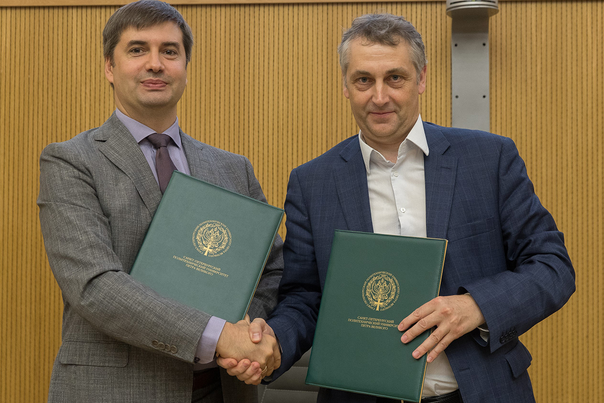 Подписано соглашение о сотрудничестве между СПбПУ и Санкт-Петербургской коллегией патентных поверенных
