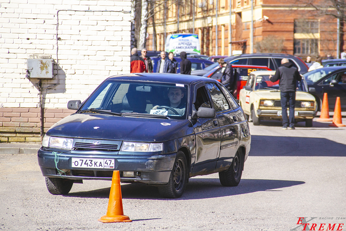 Максим Туманов на спринте-слаломе 