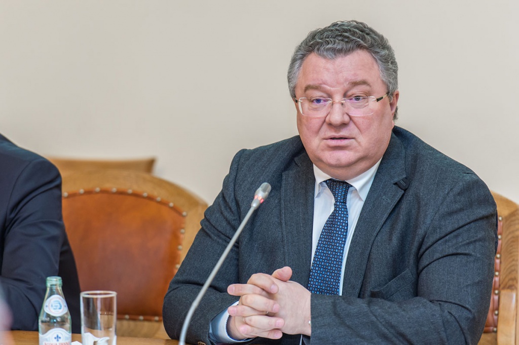 Ректор СПбПУ А.И. Рудской на заседании Ученого совета Ректор СПбПУ А.И. Рудской на заседании Ученого совета
