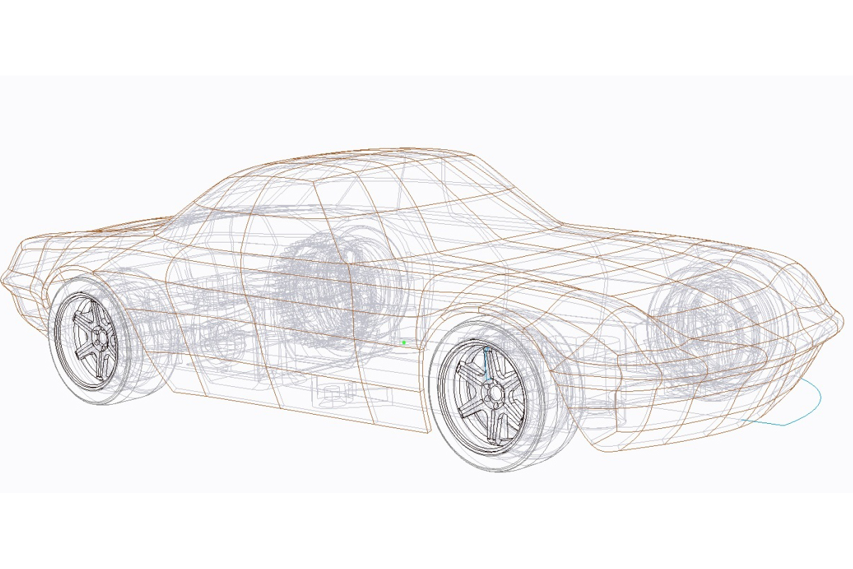 Николай Васильев изготовил копию Mazda Cosmo, первой серийной машины с роторно-поршневым двигателем 