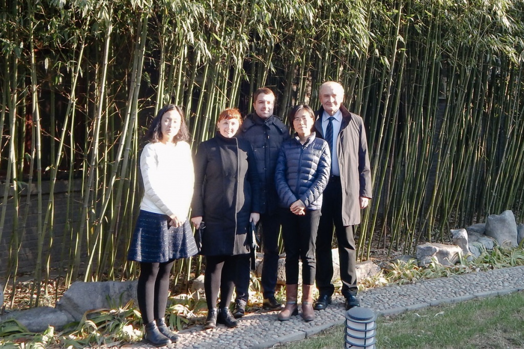 Встреча делегации СПбПУ с представителями международного офиса Университета Цинхуа