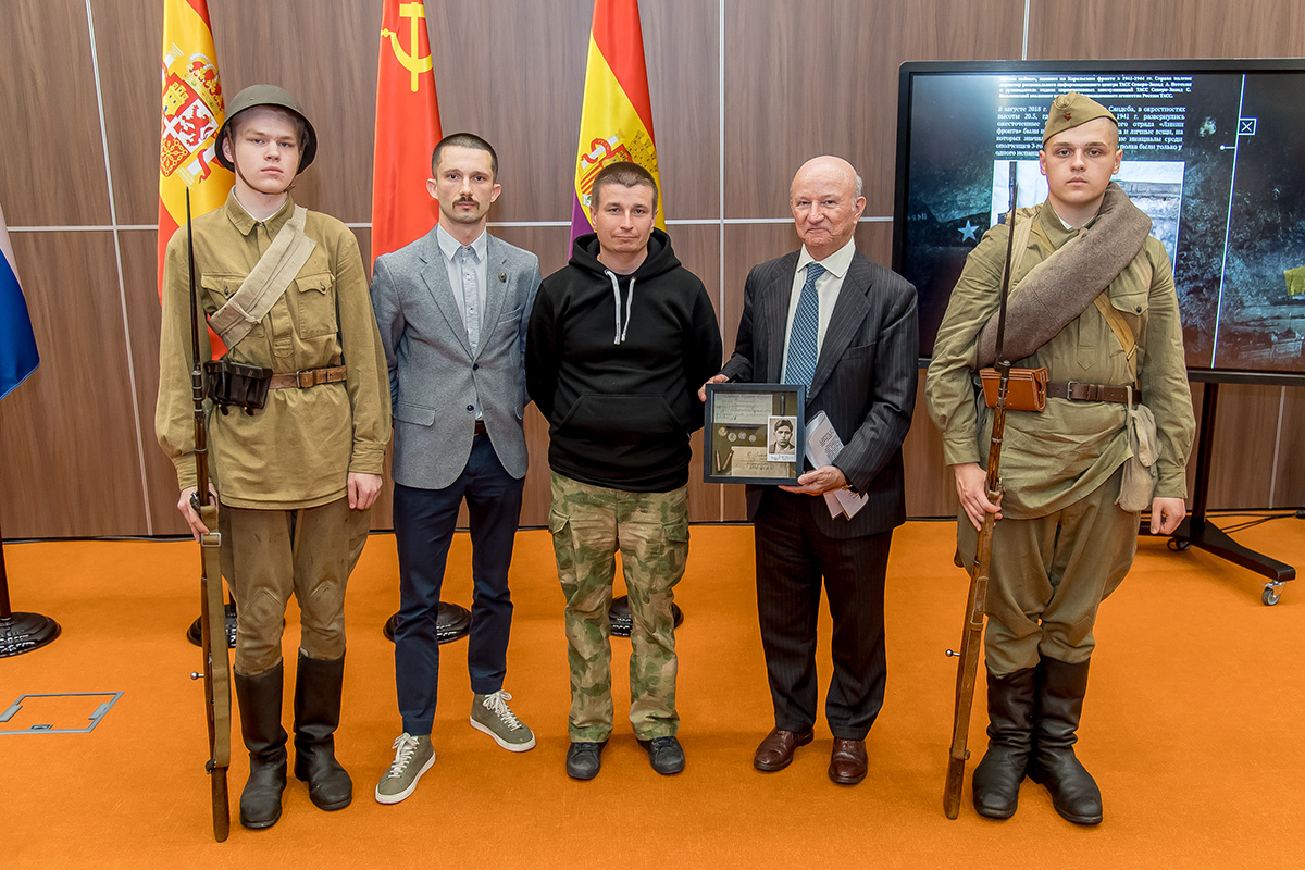 СПбПУ на открытии выставки «Испанские интернационалисты в боях за Ленинград» 