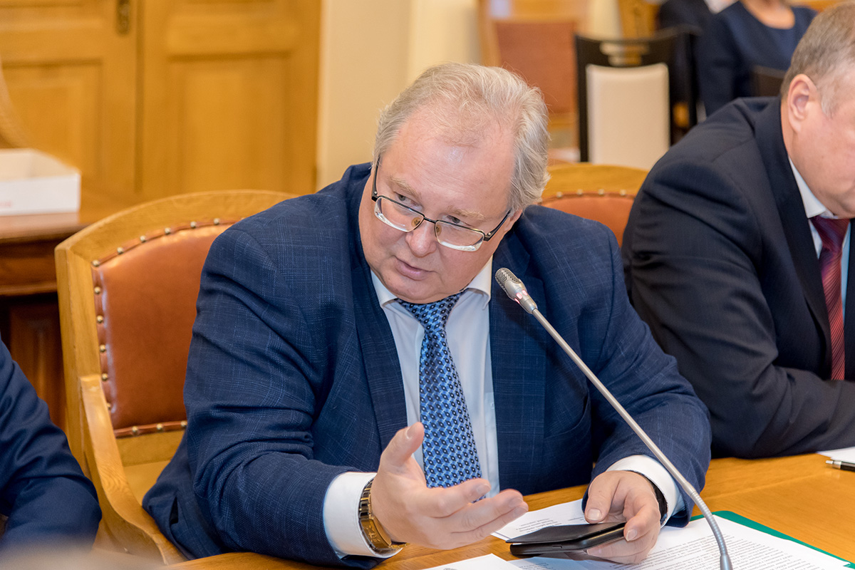 О деятельности Центра НТИ в этом году и программе развития на следующий рассказал проректор по перспективным проектам Алексей Боровков 