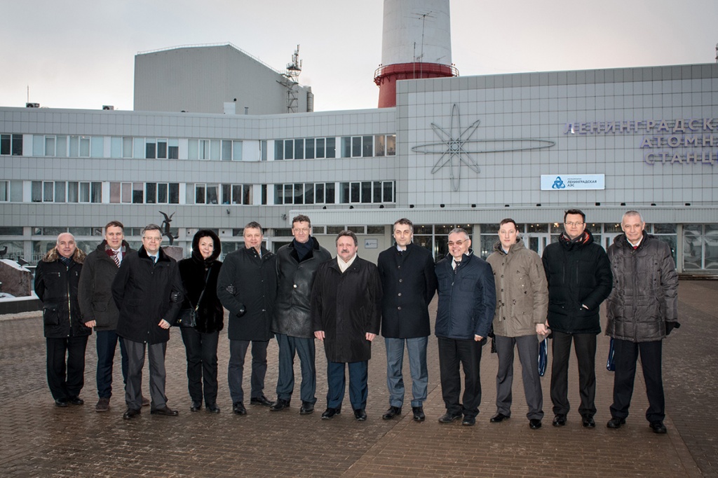 Делегация СПбПУ посетила Ленинградскую атомную станцию