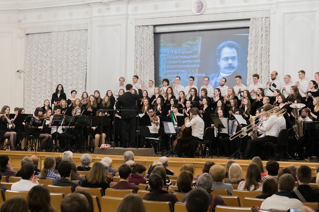  Студенческий эстрадно-симфонический оркестр СПбПУ дал большой сольный концерт в Белом зале