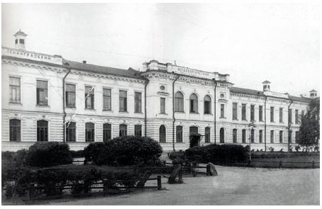 Металлургический институт в здании химкорпуса. 1930-е Металлургический институт в здании химкорпуса. 1930-е