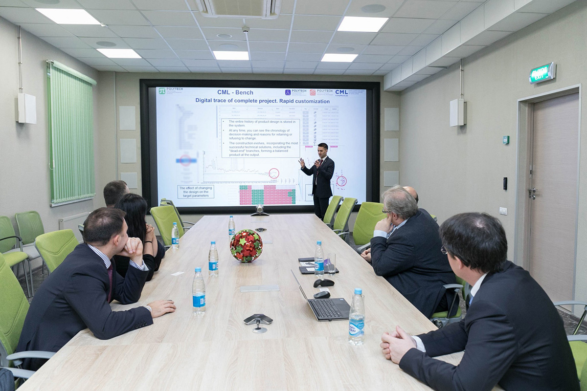 Михаил Алешин продемонстрировал ключевые компетенции Инжинирингового центра 
