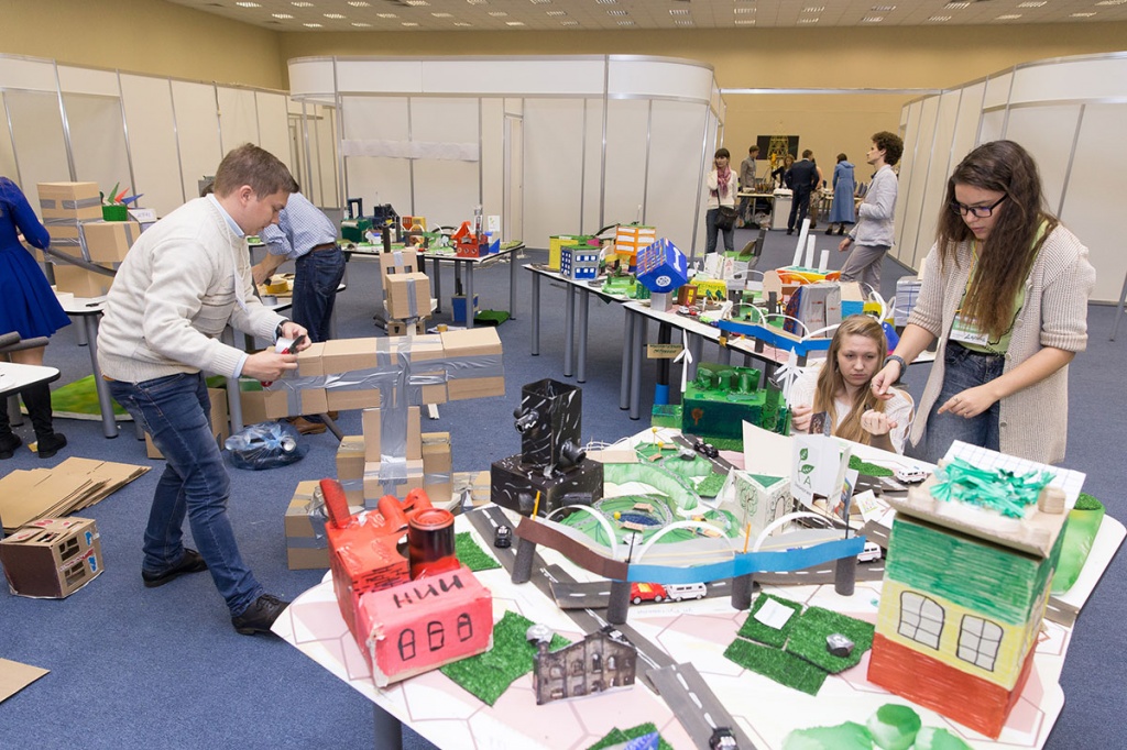 Школьники проектируют Петербург будущего