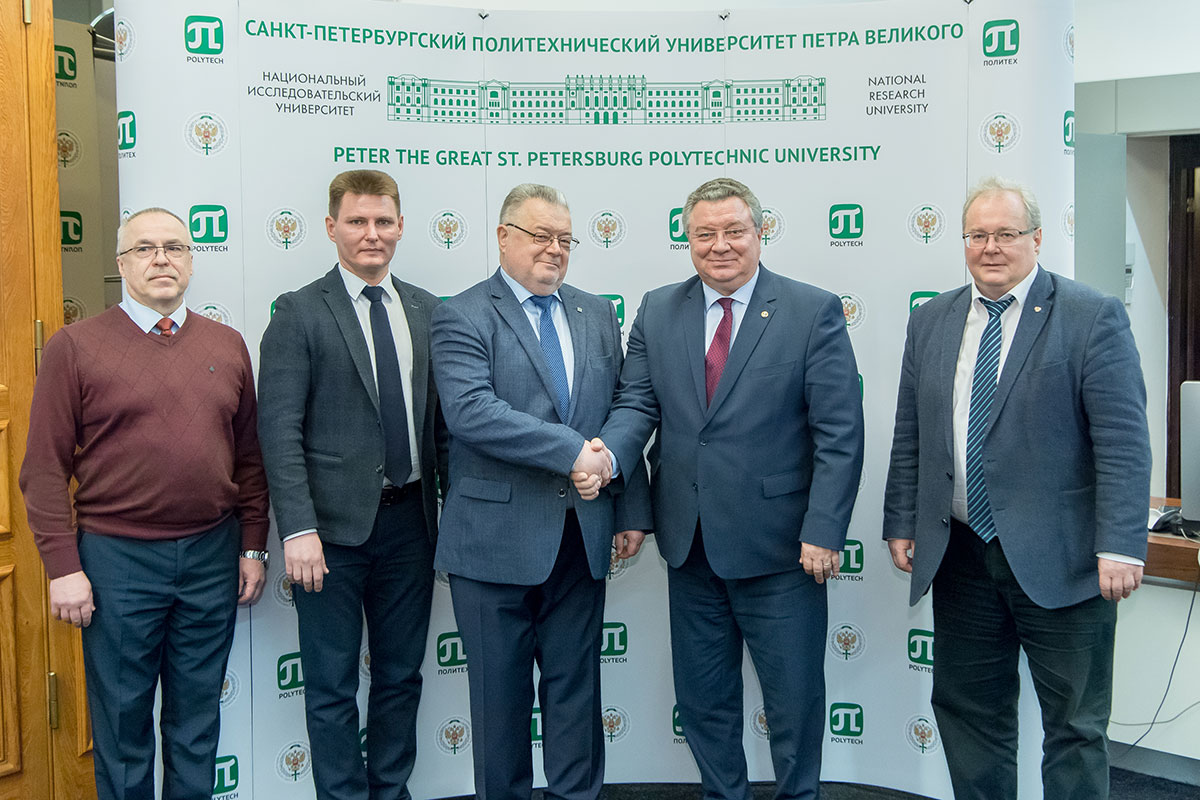 Делегация Тульского педагогического университета посетила СПбПУ Делегация Тульского педагогического университета посетила СПбПУ