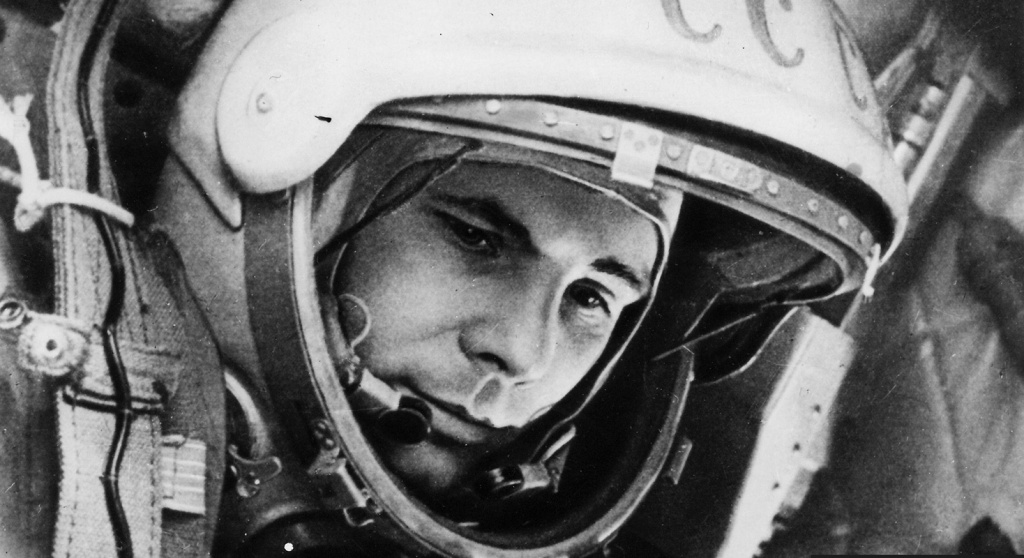 Первый в истории космонавт Ю.А. Гагарин