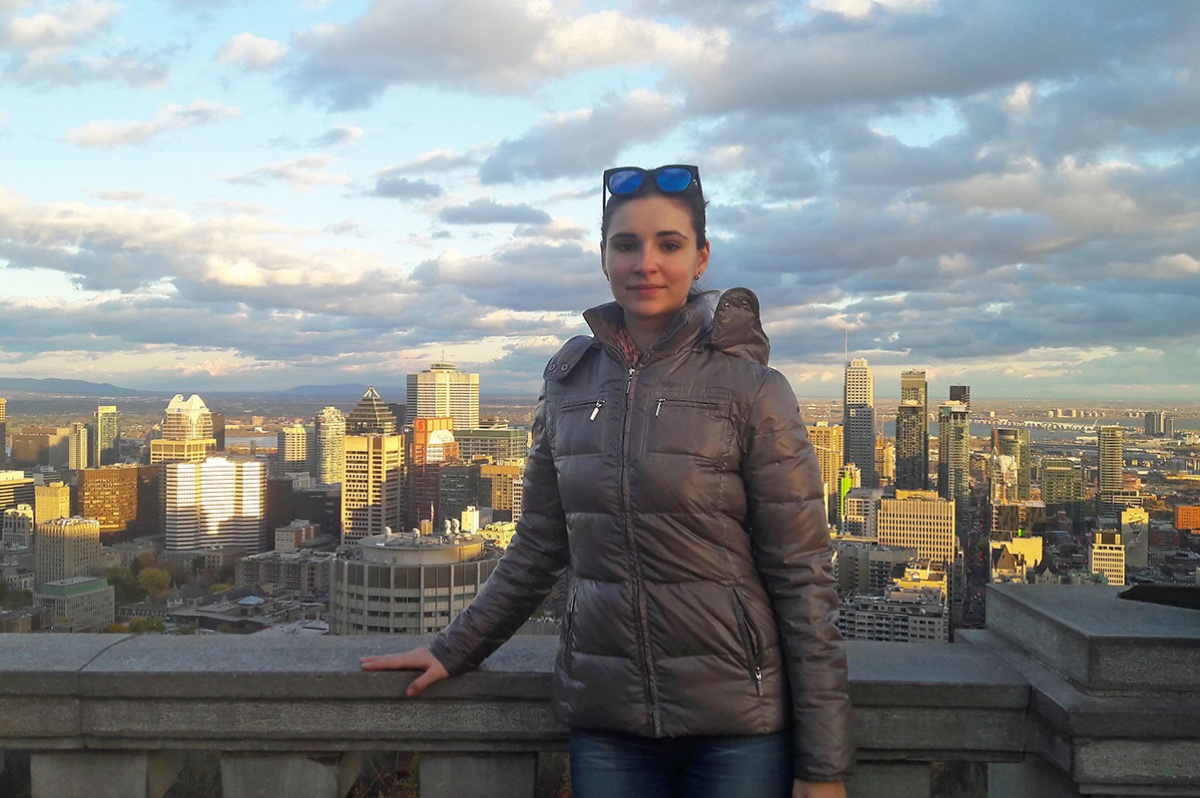 Аспирант СПбПУ Татьяна Погарская отправилась на стажировку в Канаду 
