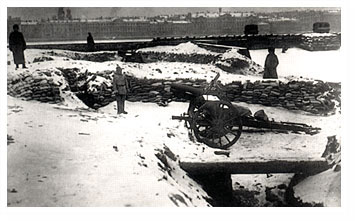 Укрепления на бастионах Петропавловской крепости1919