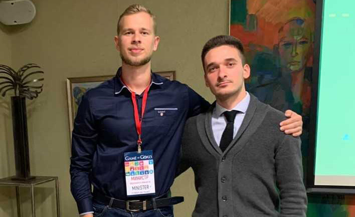 В секции «Внешний транспорт» приняли участие студенты 1 курса магистратуры ВШТ Антон ЛЕЩУК и Денис ДЕРЯГА 