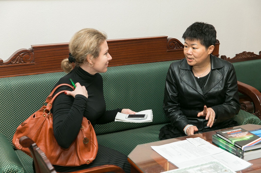 Ван Ци рассказала о самом глобальном совместном проекте СПбПУ и Университета Цинхуа - Институте стратегического сотрудничества между Китаем и Россией