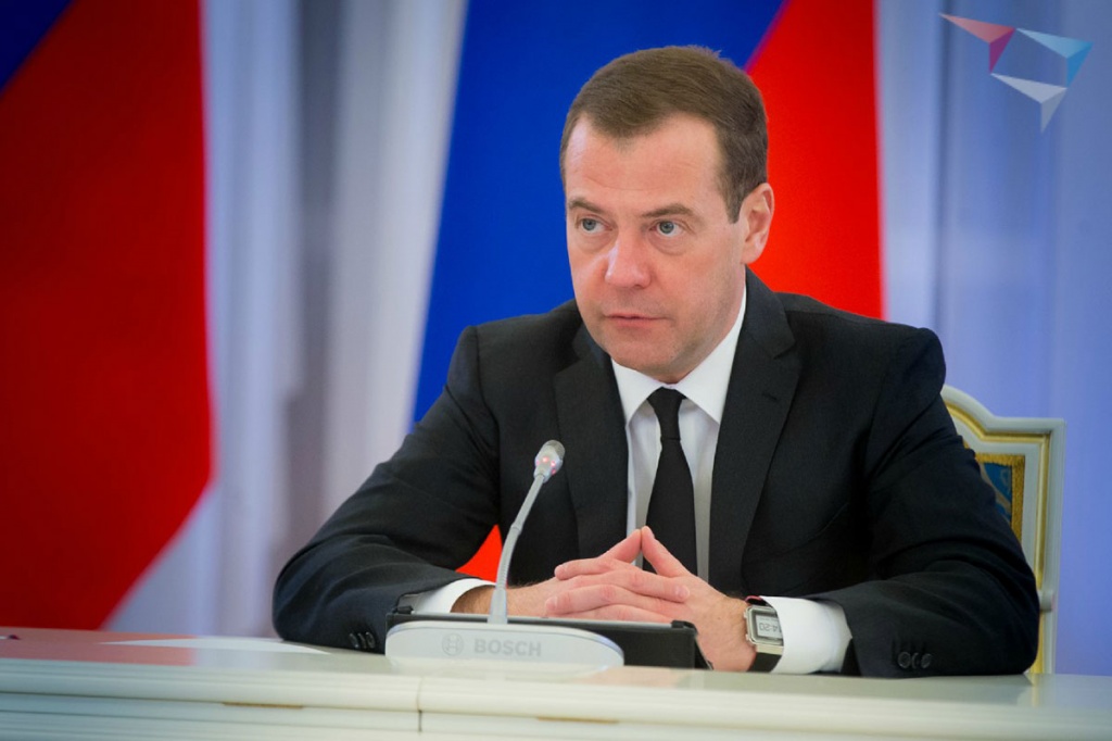 Председатель Правительства России Д.А. Медведев