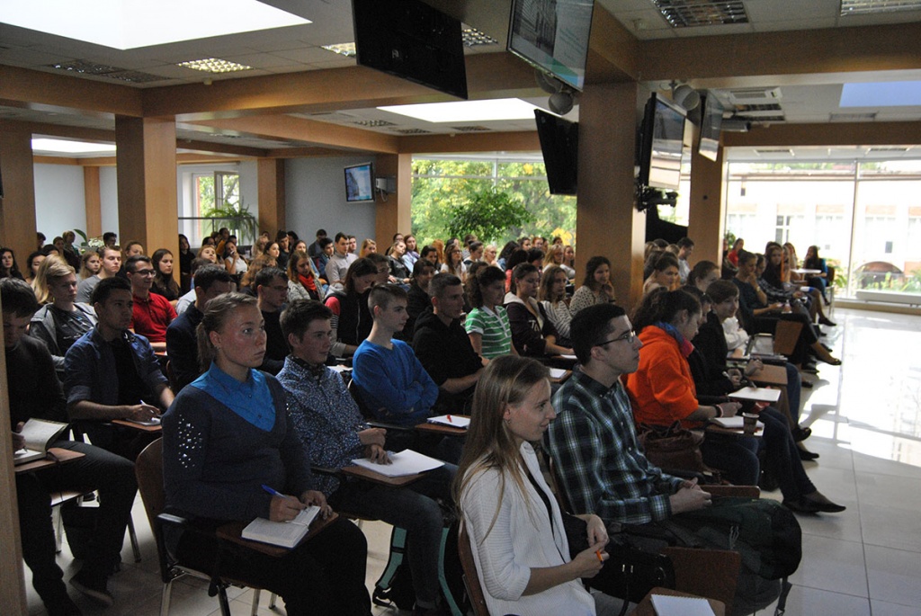 Встреча студентов СПбПУ с представителями отдела международной академической мобильности