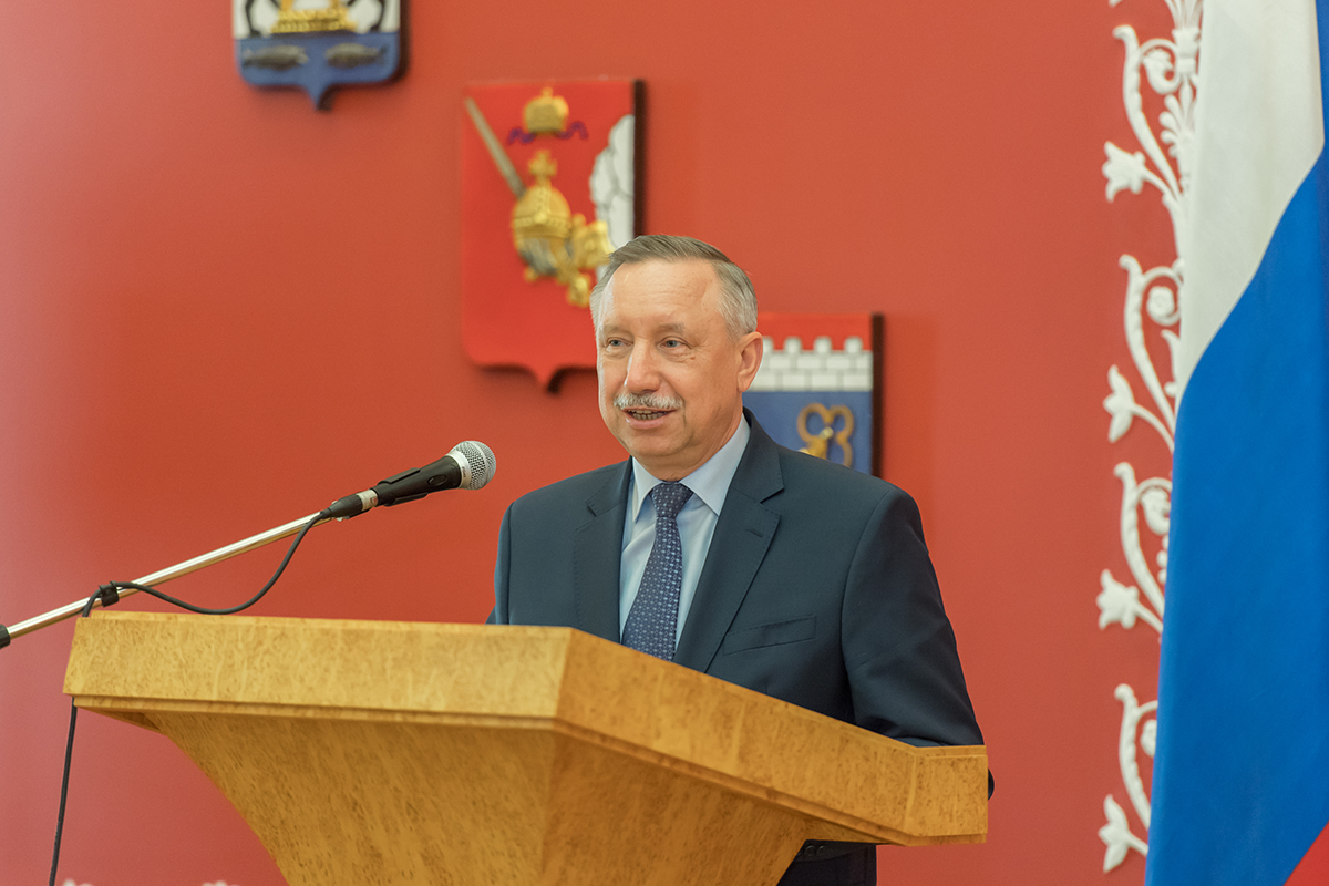 Победителей конкурса грантов поздравил А.Д. Беглов Победителей конкурса грантов поздравил А.Д. Беглов