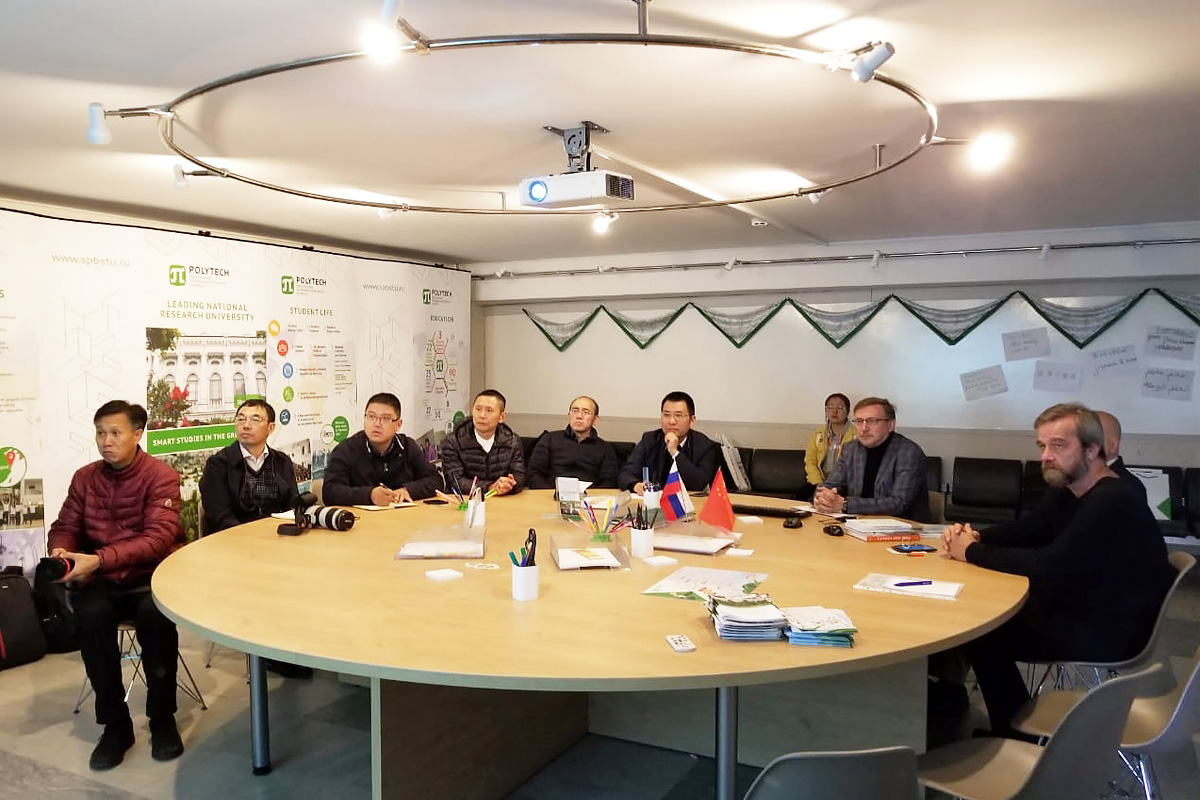 СПбПУ посетила делегация Шанхайского управления внешнего благоустройства и озеленения 