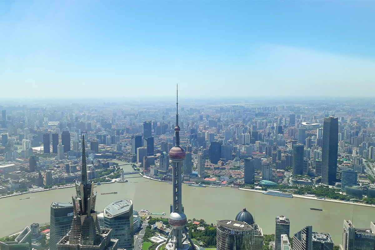 Студенты СПбПУ увидели Шанхай с высоты 