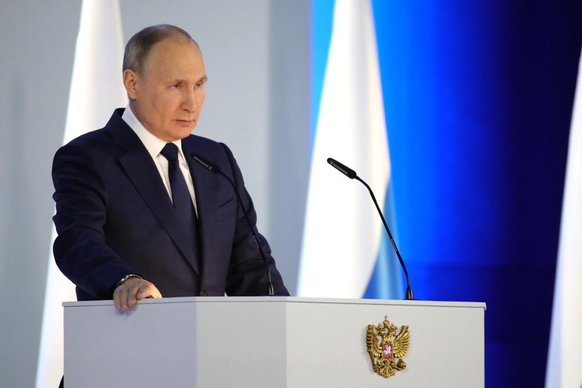 Владимир ПУТИН огласил ежегодное Послание Президента Российской Федерации Федеральному Собранию. Фото – kremlin.ru Владимир ПУТИН огласил ежегодное Послание Президента Российской Федерации Федеральному Собранию. Фото – kremlin.ru
