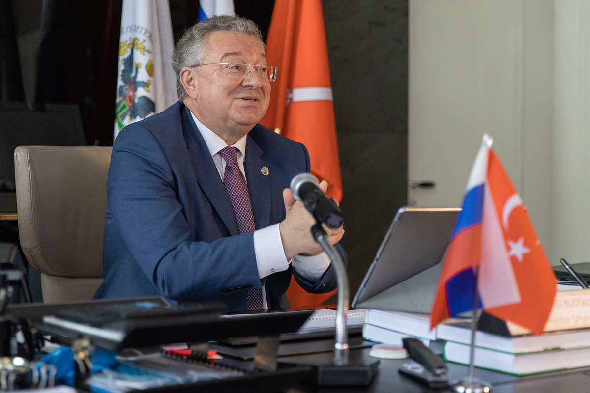 Ректор СПбПУ, президент Общества дружбы с Турцией Андрей Рудской Ректор СПбПУ, президент Общества дружбы с Турцией Андрей Рудской