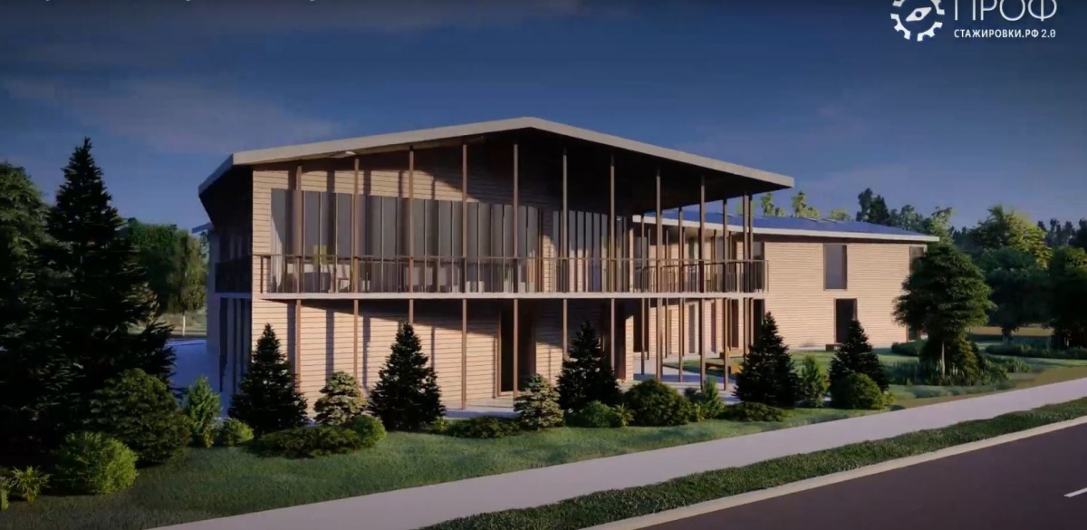 Проект придорожного комплекса в городе Богучар 