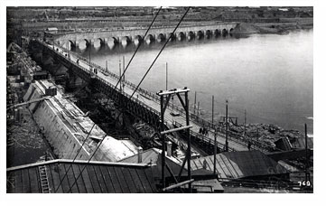 Строительство Волховской ГЭС