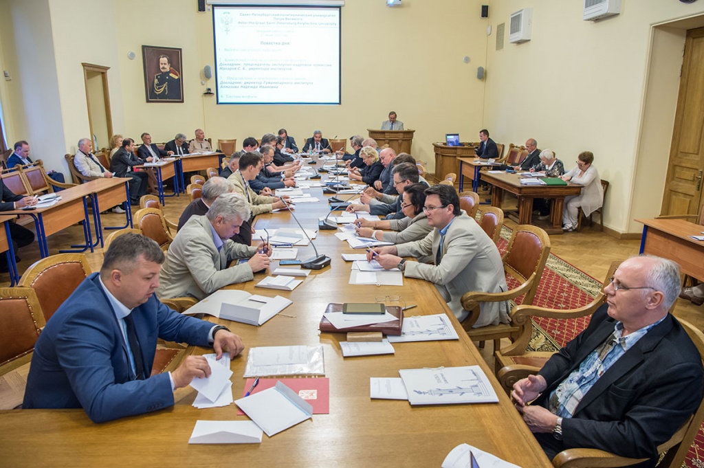 В СПбПУ состоялось заседание Ученого совета В СПбПУ состоялось заседание Ученого совета