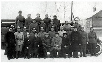 Пожарная команда института. 1939-1940 Пожарная команда института. 1939-1940