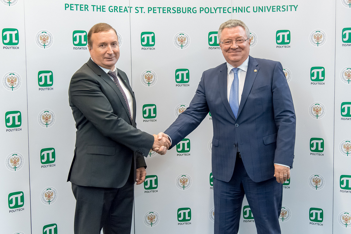 Председатель Северо-Западного банка Сбербанка Виктор Алонсо посетил Политех 