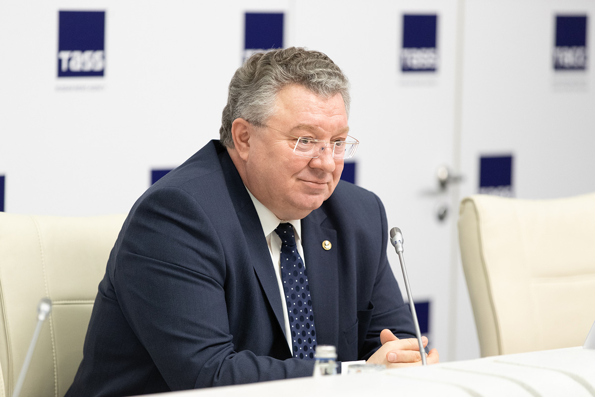 Ректор СПбПУ А.И. РУДСКОЙ провел пресс-конференцию в ТАСС 