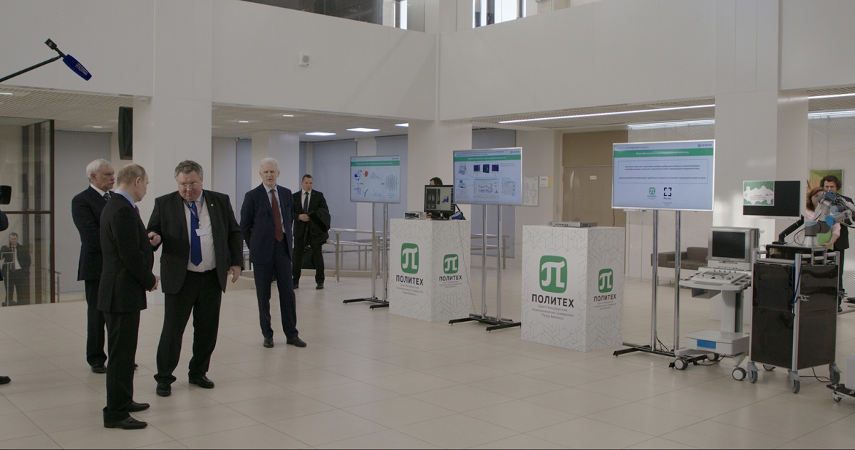 Ректор представил разработки Политеха на медицинскую тематику Ректор представил разработки Политеха на медицинскую тематику