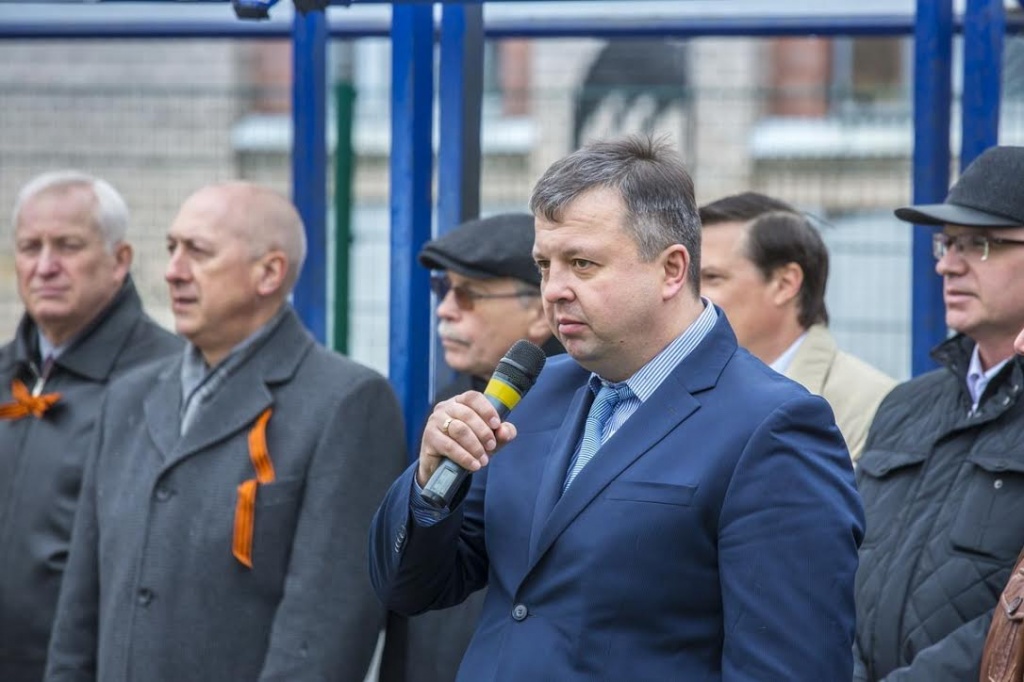 В.П. Сущенко на открытии Игр В.П. Сущенко на открытии Игр