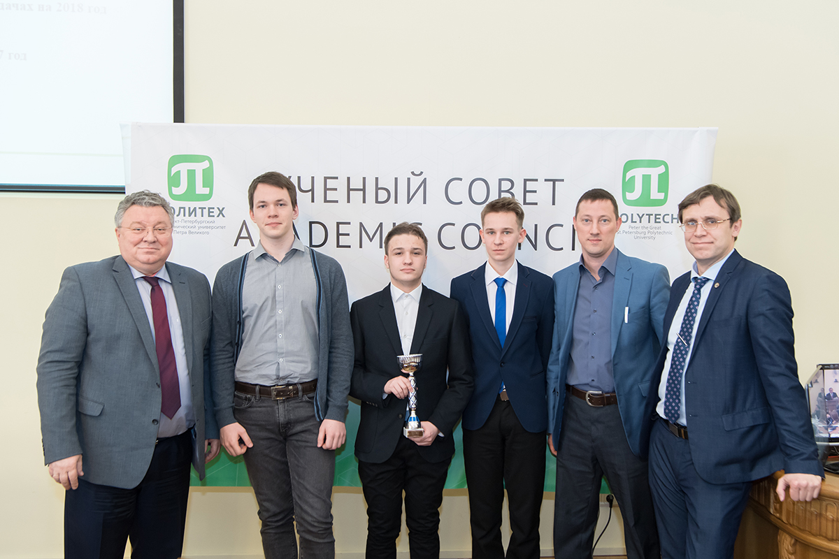 Победители инженерных соревнований Кубок ректора в категории Team Design 