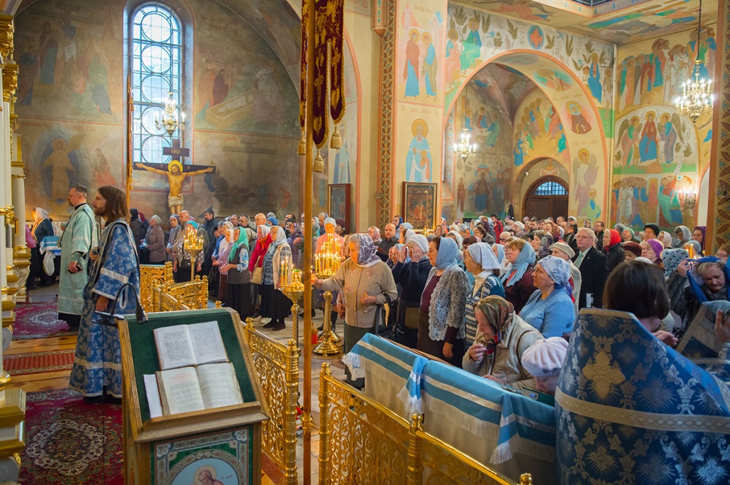 Божественная литургия в честь престольного праздника домового храма СПбПУ - Покрова Пресвятой Богородицы