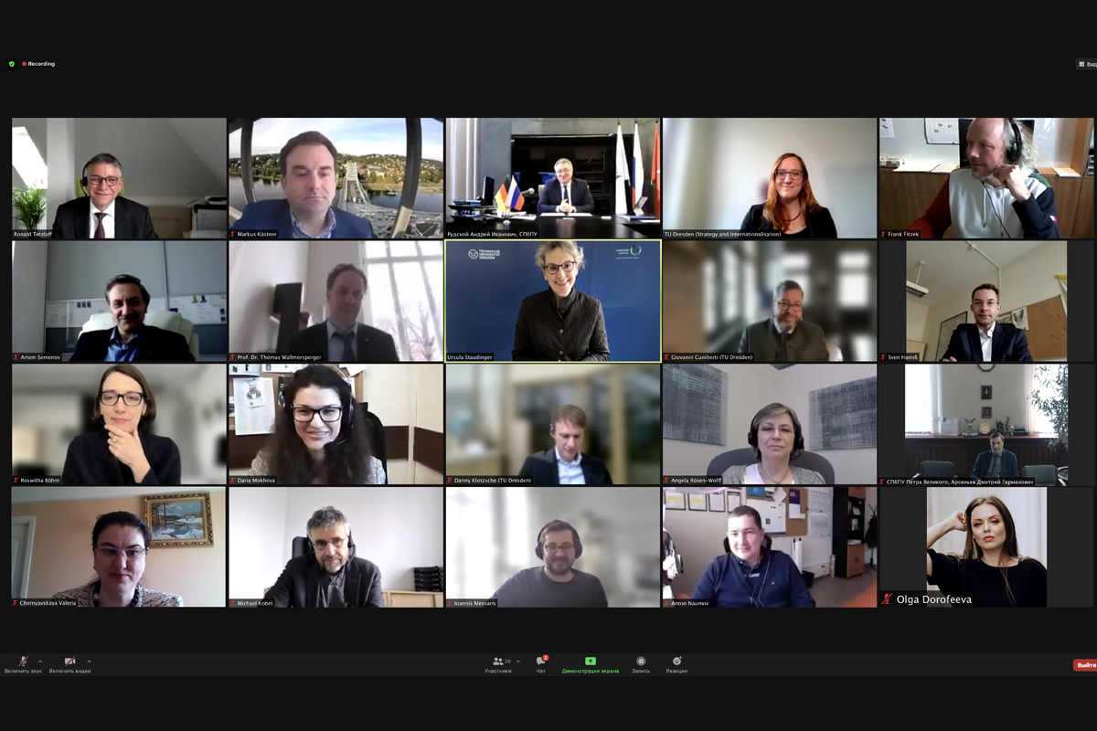СПбПУ и ТУ Дрездена провели совместный семинар 
