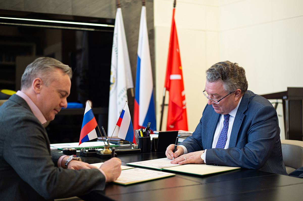 Подписание Соглашения о сотрудничестве между СПбПУ и «АиФ» 