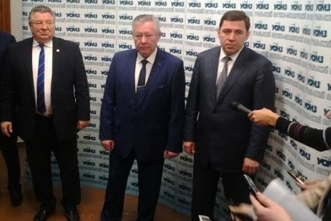 Во время пресс-подхода А.И. Рудской, Н.В. Клейн и Е.В. Куйвашев ответили на вопросы журналистов Во время пресс-подхода А.И. Рудской, Н.В. Клейн и Е.В. Куйвашев ответили на вопросы журналистов