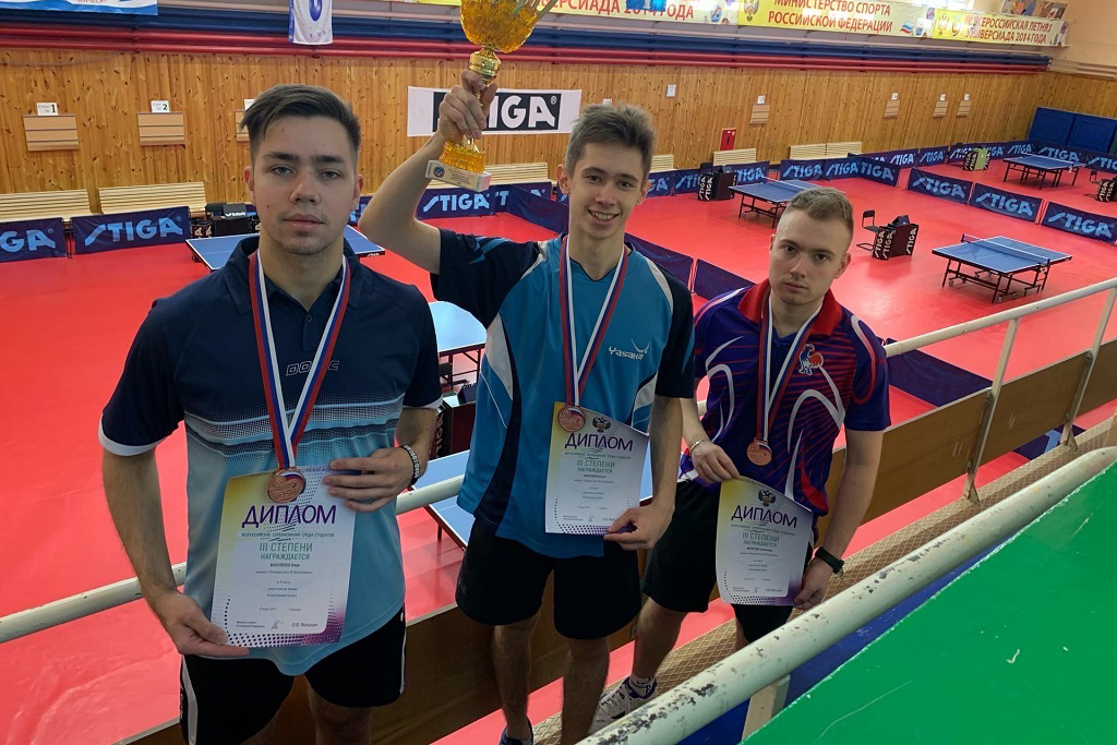 Теннисисты Политеха – бронзовые призеры Всероссийских студенческих соревнований