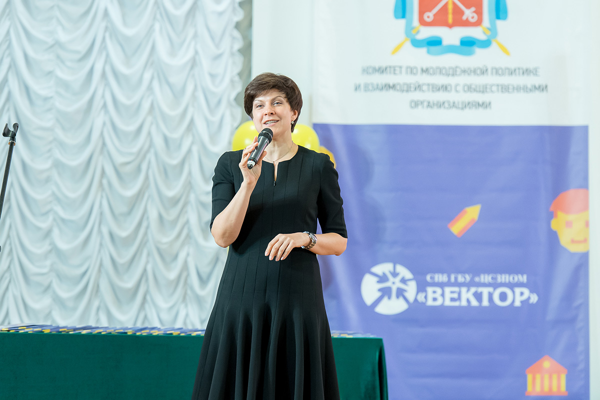 Валерия Касамара выступила перед победителями из Санкт-Петербурга 