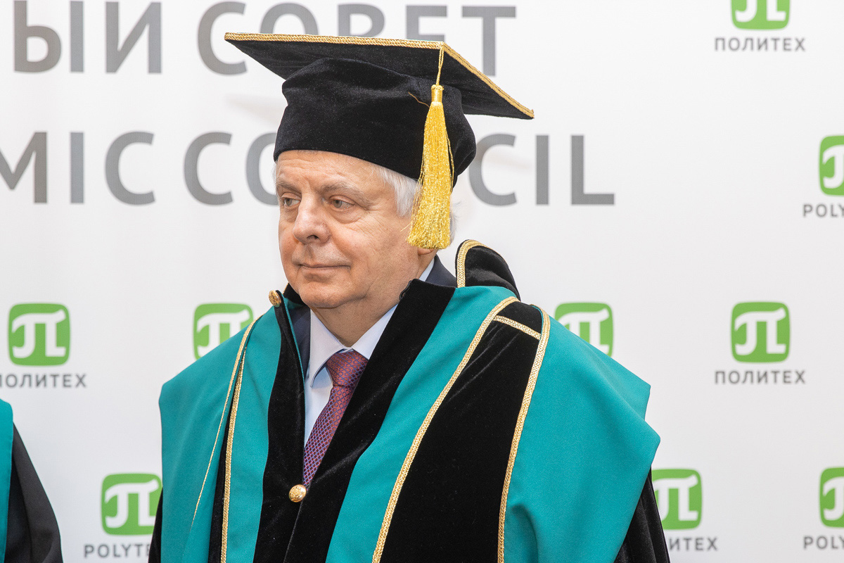 Почетный доктор СПбПУ Владимир Соловьёв 