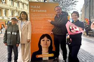 #МЫВМЕСТЕ на Дворцовой: политехники стали участниками выставки волонтёрского движения