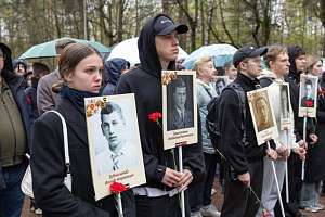 Встречаем Победу в Политехническом