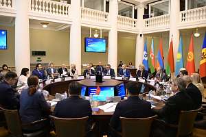 Ректор СПбПУ А.И.Рудской принял участие во встрече представителей парламентов стран СНГ