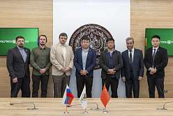 В Политехе обсудили сотрудничество с китайской компанией Qingte Group