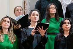 Хор и оркестр Политеха дали блестящие концерты в Белом зале