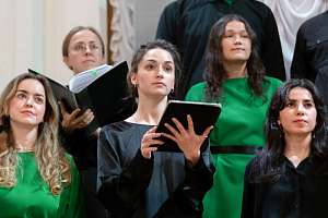 Хор и оркестр Политеха дали блестящие концерты в Белом зале