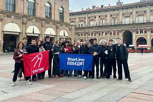 Политехники помогли школьникам стать чемпионами по робототехнике на турнире в Италии