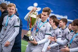 Сборная Политеха выиграла Кубок по футболу среди студентов